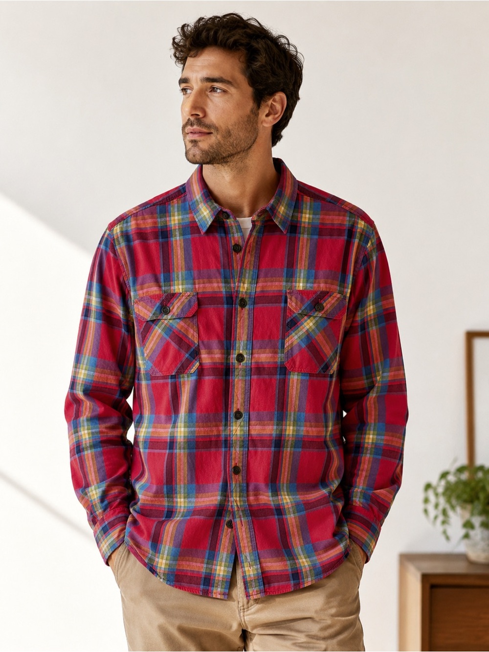 Ben Sherman XXL Plaid Shirt New England Preppy Heritage Americana Casual